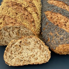 Kernebrd m/ poppede kerner