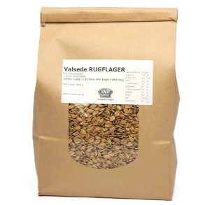 Rugflager/Valsede rugkerner 1 kg
