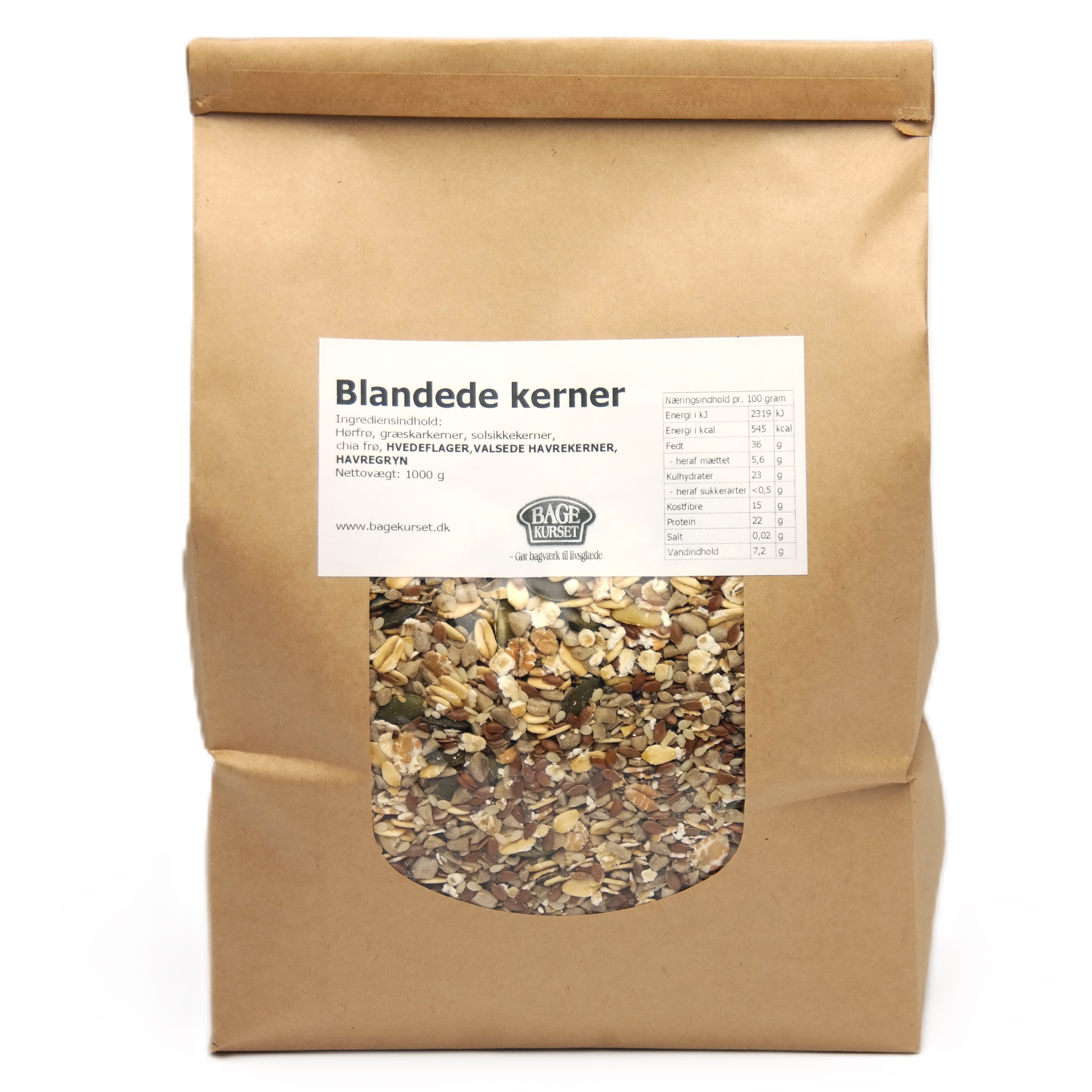 Blandede kerner 1 kg